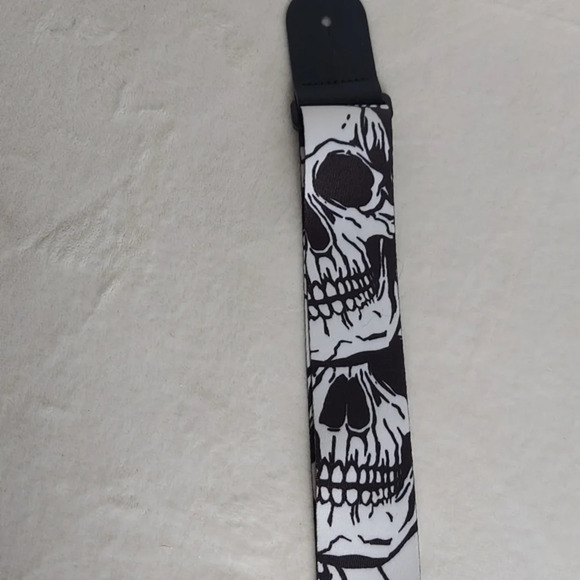 Skull Guitar Strap NWT - Picture 4 of 11